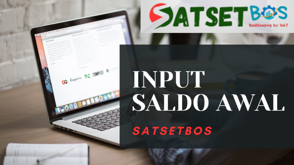 Input Saldo Awal